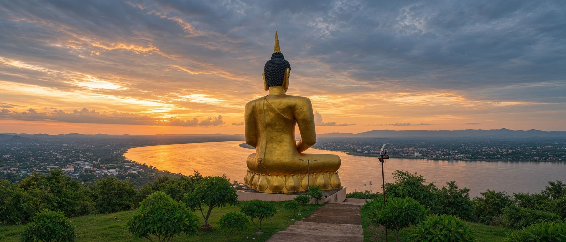 Phou Salao viewpoint above Pakse