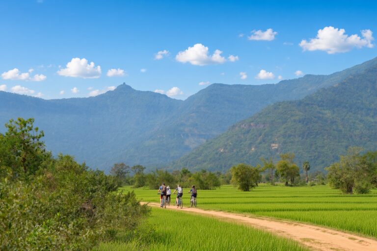 Découverte de Champasak à vélo